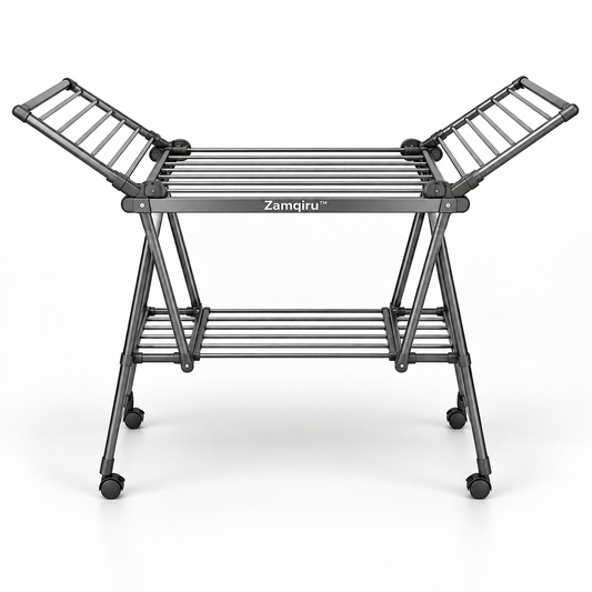 Foldable Freestanding Clothes Drying Rack main image 1