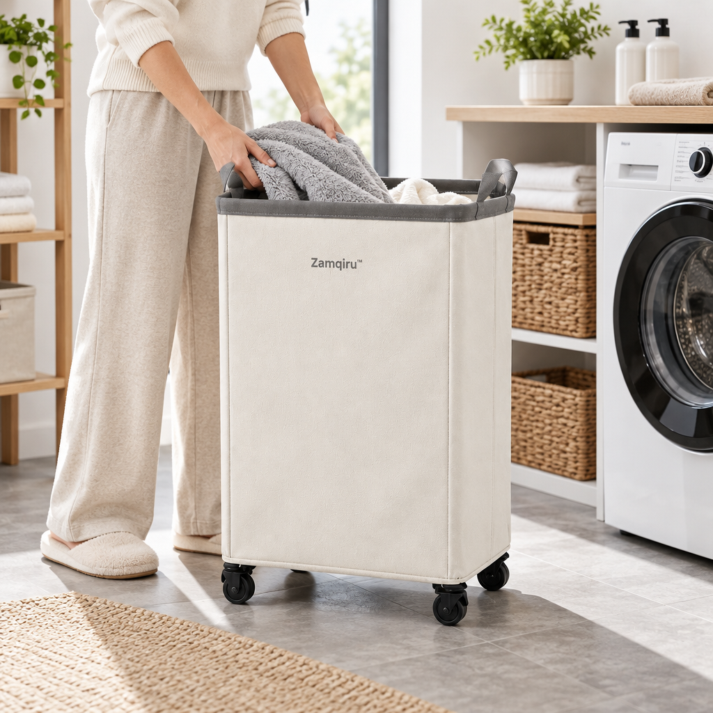 Large-Capacity Foldable Laundry Basket main image 5